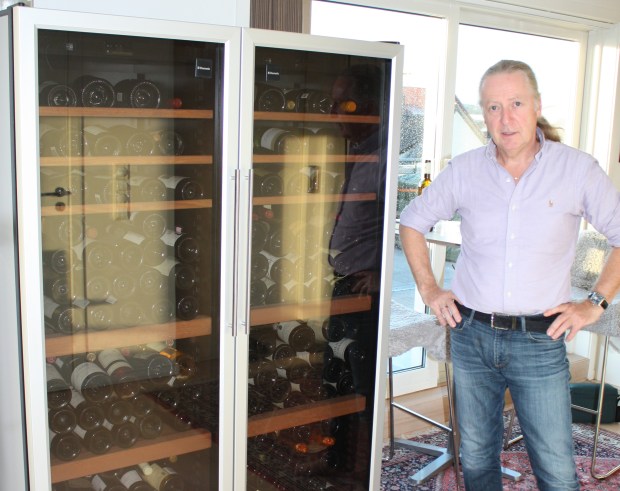 Denne vinbeholdningen rekker til mange store begivenheter